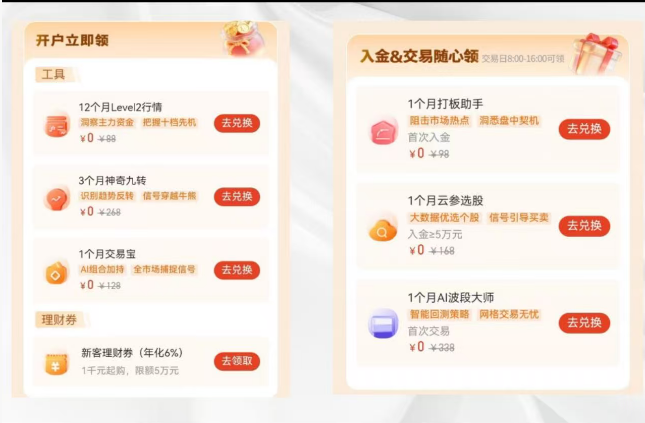 三个箭头指向不同开户途径，标注默认开户、渠道预约、客户经理协商差异